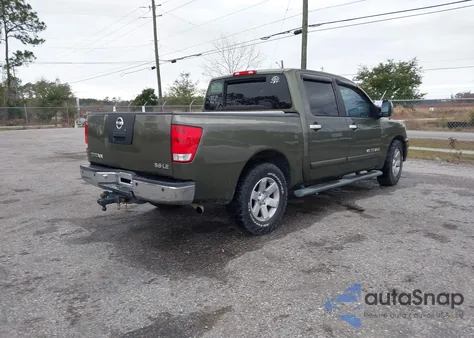 2005 Nissan Titan Le from USA, damaged, VIN 1N6BA07A25N549856